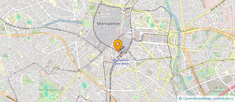 localisation de l'entreprise SCI PAGEREP à MONTPELLIER