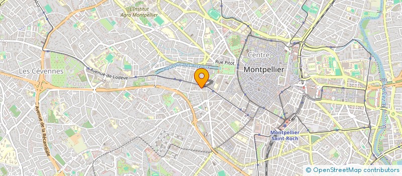 localisation de l'entreprise SCI PAGES à MONTPELLIER