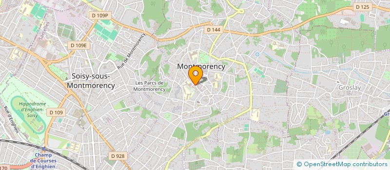 localisation de l'entreprise SCI PAGES à MONTMORENCY