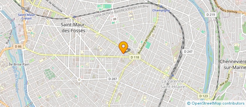 localisation de l'entreprise SCI PAGES à SAINT-MAUR-DES-FOSSES