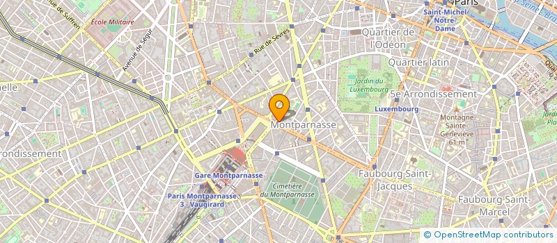localisation de l'entreprise SCI PAGES  PARIS