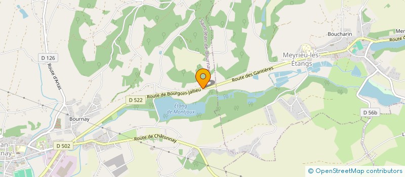 localisation de l'entreprise SCI PAGES  SAINT-JEAN-DE-BOURNAY