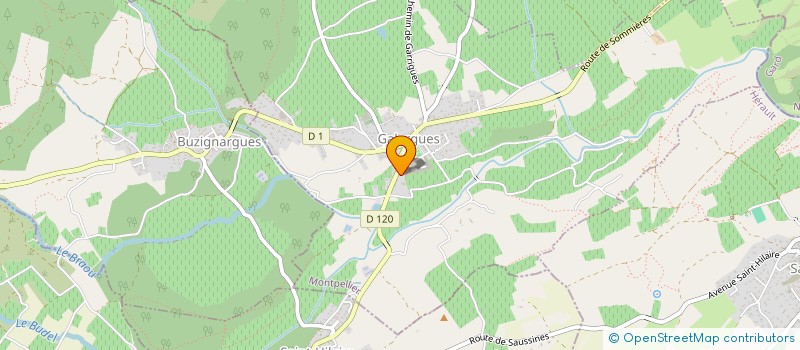 localisation de l'entreprise SCI PAGES-BIARD  SAUSSINES