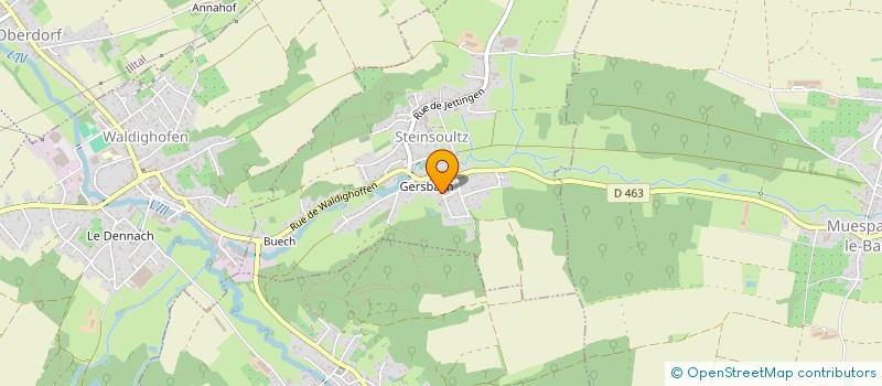 localisation de l'entreprise SCI PAGIL  STEINSOULTZ