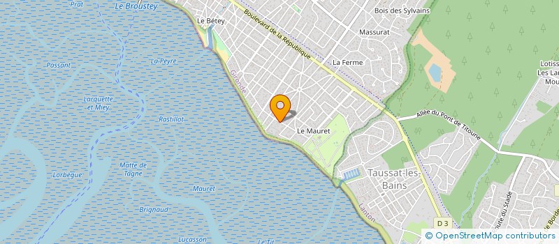 localisation de l'entreprise SCI PAGO  ANDERNOS-LES-BAINS