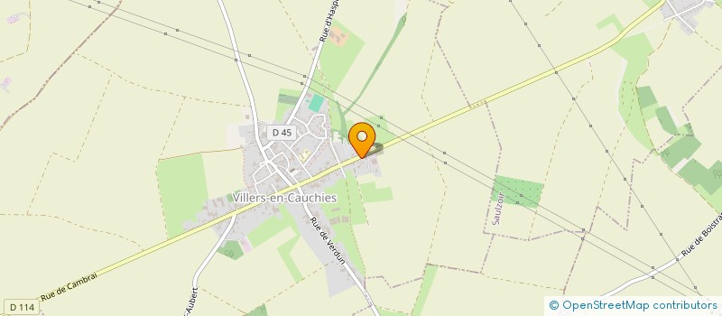 localisation de l'entreprise SCI PAGS à VILLERS-EN-CAUCHIES