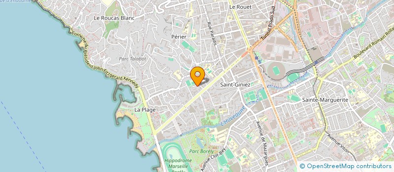 localisation de l'entreprise SCI PAGUYJEAN à MARSEILLE 8EME