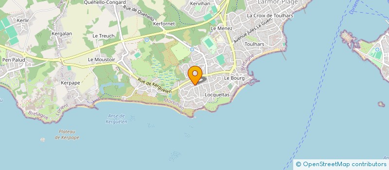 localisation de l'entreprise SCI PAHEMABA  LARMOR-PLAGE