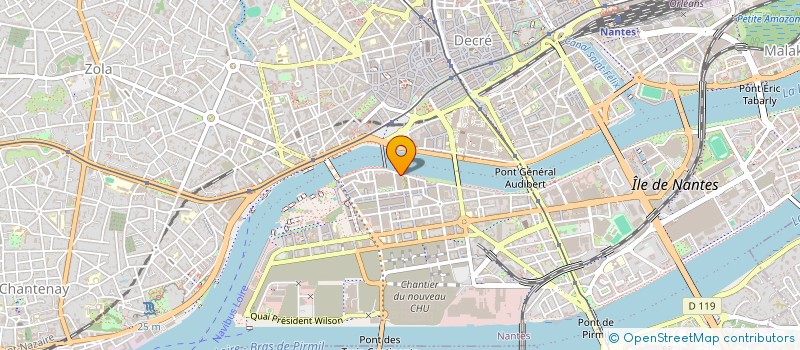 localisation de l'entreprise SCI PAHLOA à NANTES