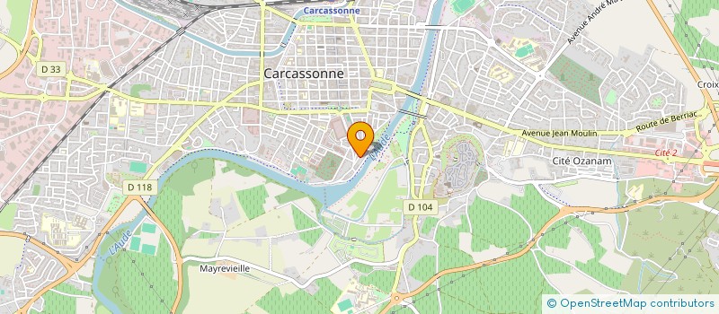 localisation de l'entreprise SCI PAICHEROU - BIS à CARCASSONNE