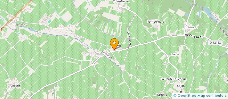 localisation de l'entreprise SCI PAILLE  MONTAGNE