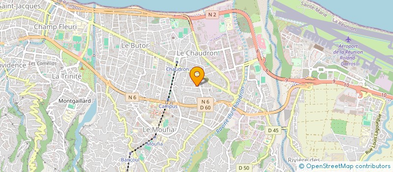 localisation de l'entreprise SCI PAILLE EN QUEUE à SAINT-DENIS