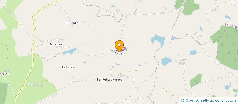 localisation de l'entreprise SCI PAILLER  MAGNAC-LAVAL