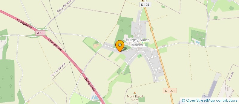 localisation de l'entreprise SCI PAILLET  BUIGNY-SAINT-MACLOU