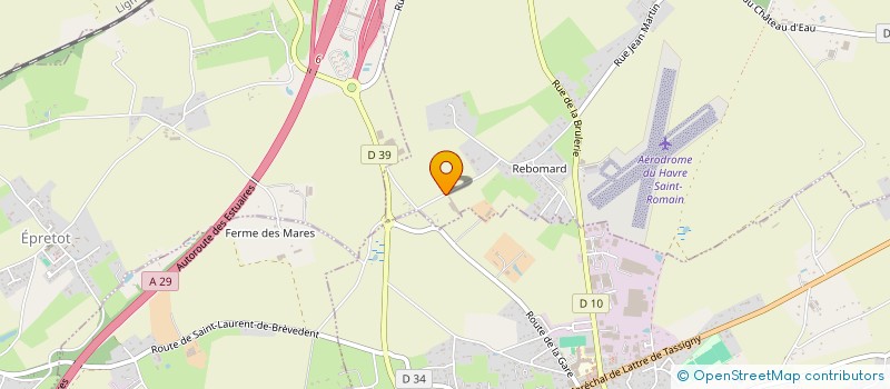 localisation de l'entreprise SCI PAILLETTE à GOMMERVILLE