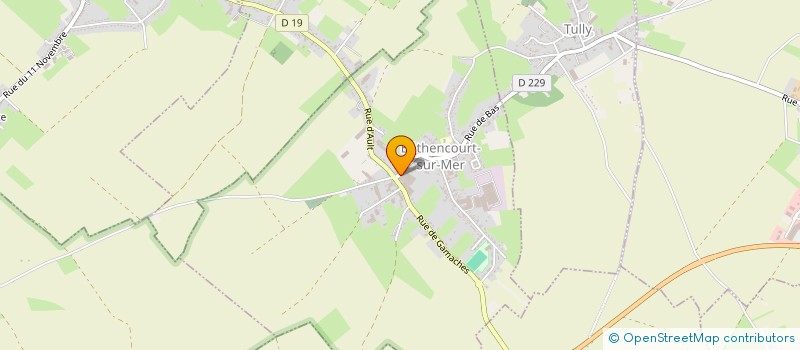 localisation de l'entreprise SCI PAILLOU SCOAZEC ETCHEVERRY  BETHENCOURT-SUR-MER