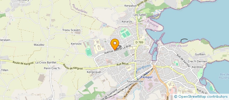 localisation de l'entreprise SCI PAIMPOL  PAIMPOL