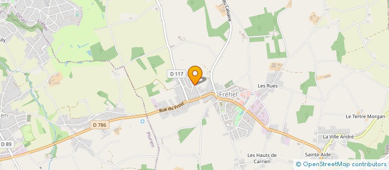 localisation de l'entreprise SCI PAIN-BARBEDIENNE  ERQUY