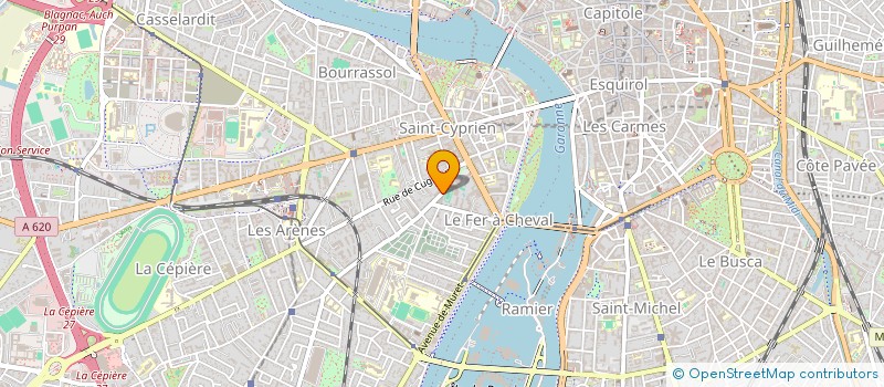 localisation de l'entreprise SCI PAIN-COFFOLE à TOULOUSE