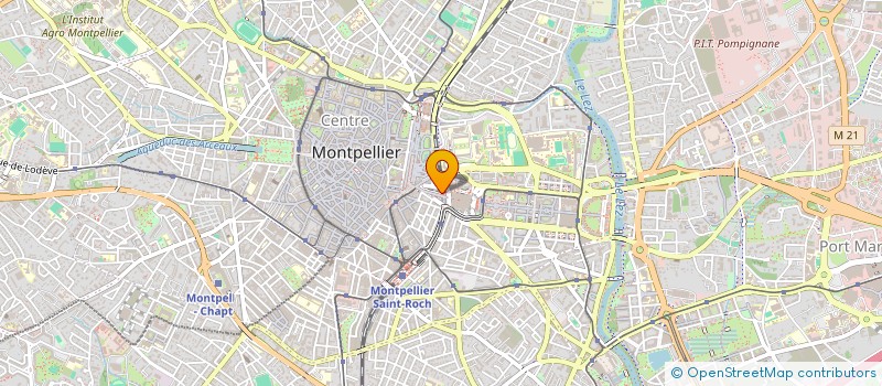 localisation de l'entreprise SCI PAINLEVE NIMES à MONTPELLIER