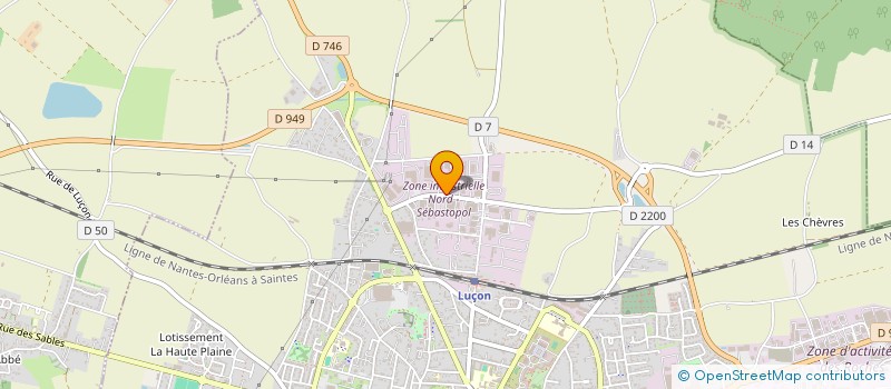 localisation de l'entreprise SCI PAINOT'S  LUCON