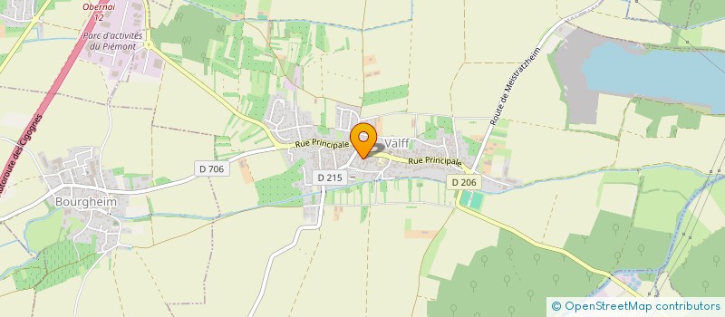 localisation de l'entreprise SCI PAINS & TRADITIONS  VALFF