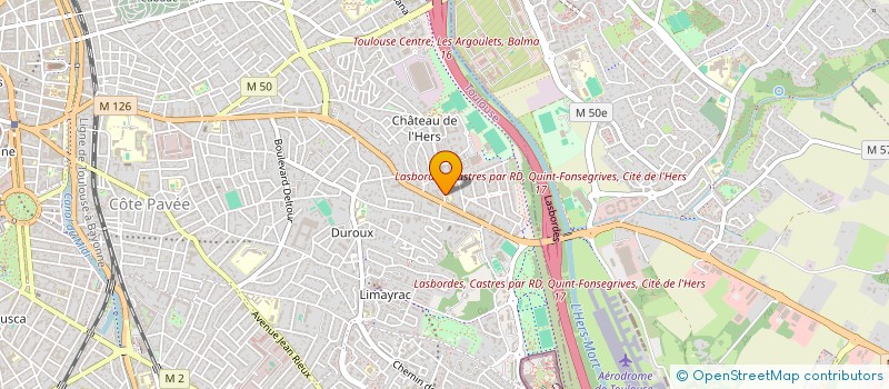 localisation de l'entreprise SCI PAINTANDRE à TOULOUSE