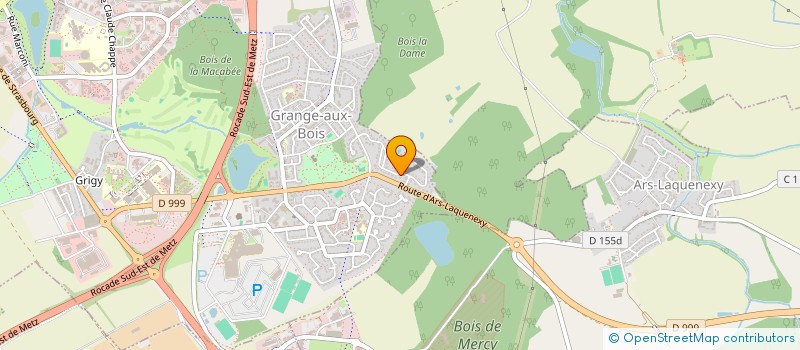 localisation de l'entreprise SCI PAIXHANS 7  METZ