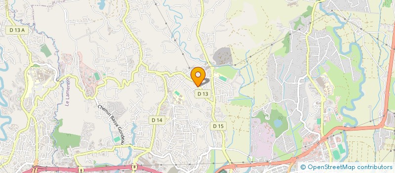 localisation de l'entreprise SCI PAJADENA PATRIMOINE  LE LAMENTIN