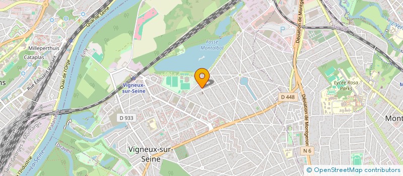 localisation de l'entreprise SCI PAJANY à VIGNEUX-SUR-SEINE