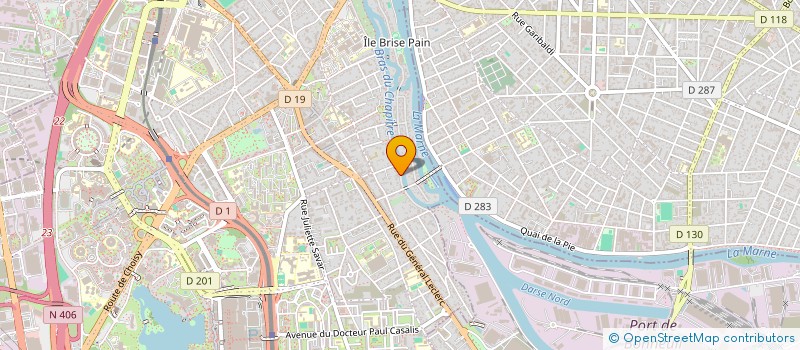 localisation de l'entreprise SCI PAJAUD à CRETEIL