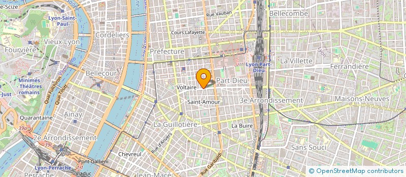 localisation de l'entreprise SCI PAJE  LYON