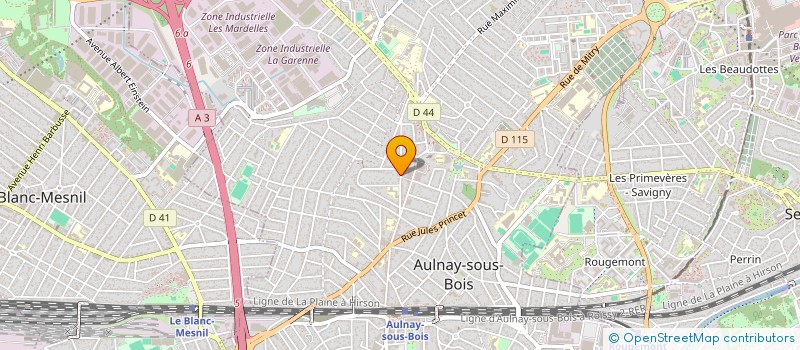 localisation de l'entreprise SCI PAJE à AULNAY-SOUS-BOIS
