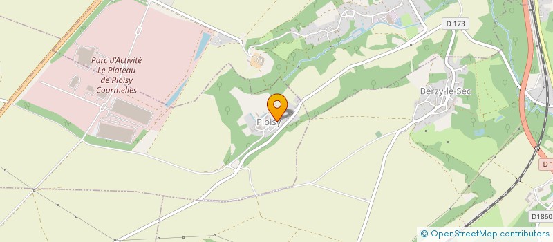 localisation de l'entreprise SCI PAJE  PLOISY