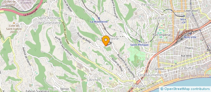 localisation de l'entreprise SCI PAJE NICE à NICE