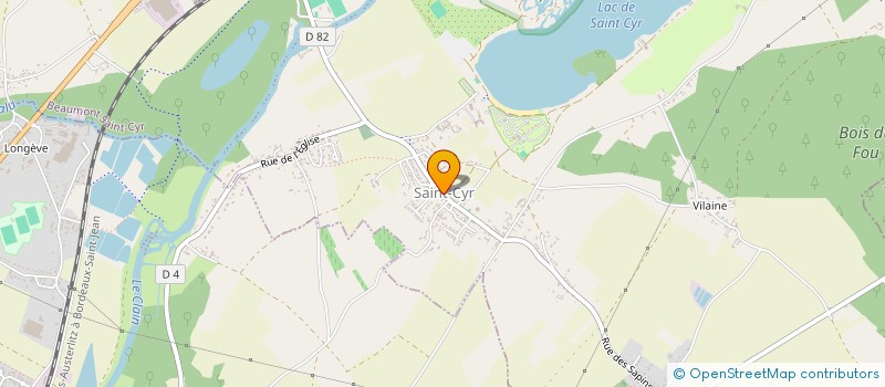 localisation de l'entreprise SCI PAJED à SAINT-MARTIN-LA-PALLU