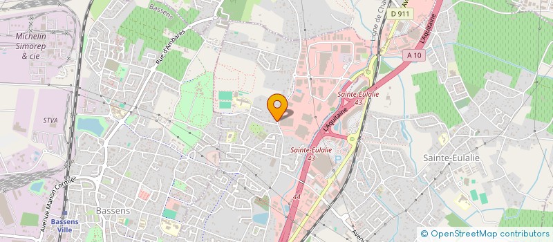 localisation de l'entreprise SCI PAJEMI  CARBON-BLANC