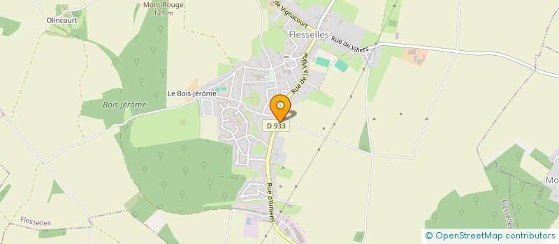 localisation de l'entreprise SCI PAJLAR  FLESSELLES