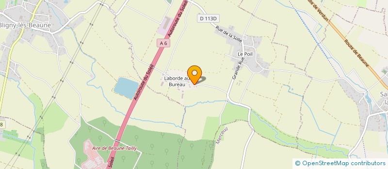 localisation de l'entreprise SCI PAJMA  MONTAGNY-LES-BEAUNE