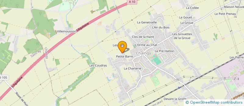 localisation de l'entreprise SCI PAJON PERE ET FILS  CHATEAUNEUF-SUR-LOIRE