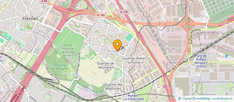 localisation de l'entreprise SCI PAJONA IMMO à RUNGIS