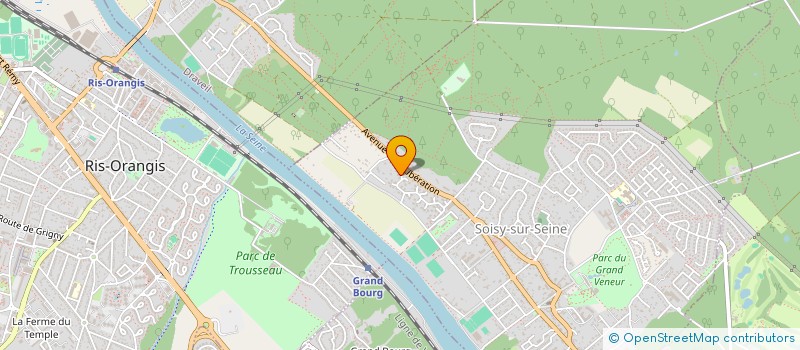 localisation de l'entreprise SCI PAJOS à SOISY-SUR-SEINE