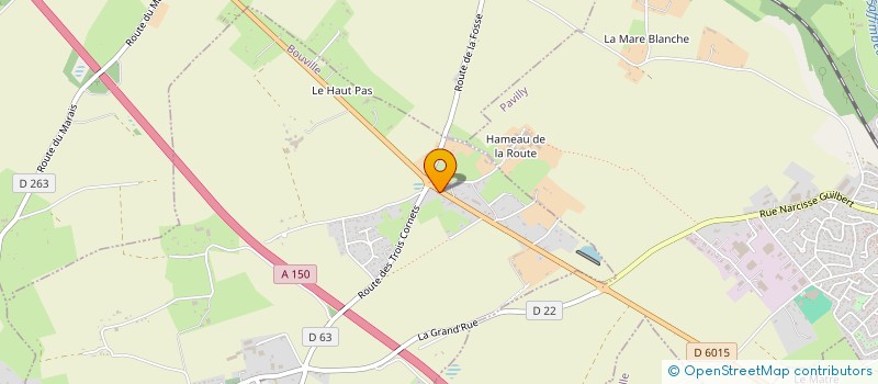 localisation de l'entreprise SCI PAKA à BOUVILLE