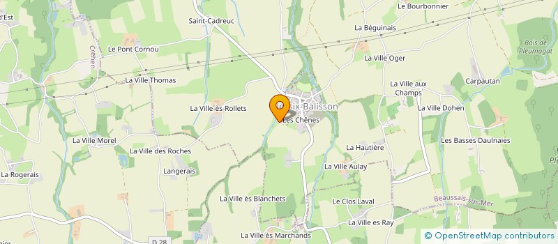 localisation de l'entreprise SCI PAKE PM 29  BEAUSSAIS-SUR-MER