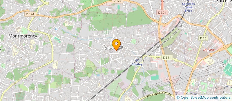 localisation de l'entreprise SCI PAKIMMO à GROSLAY