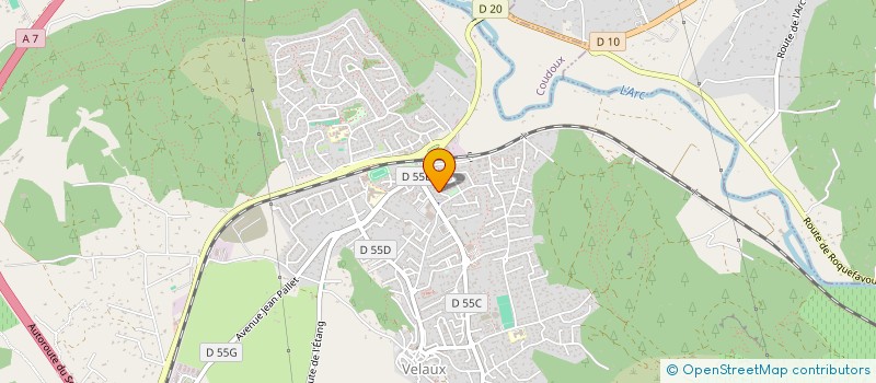 localisation de l'entreprise SCI PAKOS à VELAUX