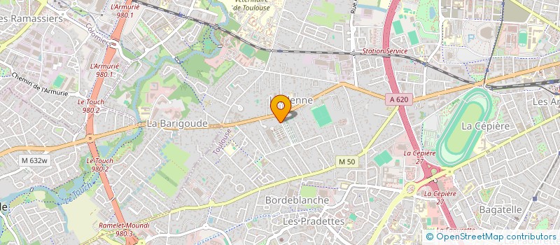 localisation de l'entreprise SCI PAL à TOULOUSE