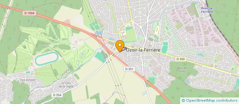 localisation de l'entreprise SCI PAL IMMO  OZOIR-LA-FERRIERE