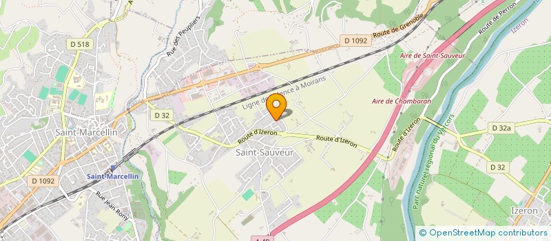 localisation de l'entreprise SCI PALA IMMOBILIER à SAINT-SAUVEUR
