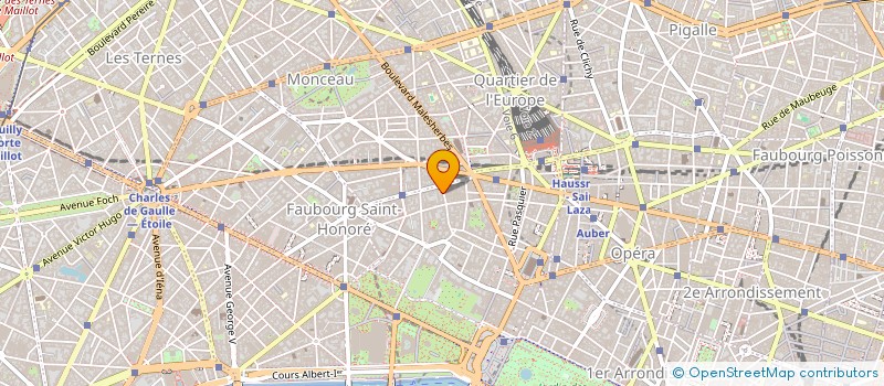 localisation de l'entreprise SCI PALACE  PARIS